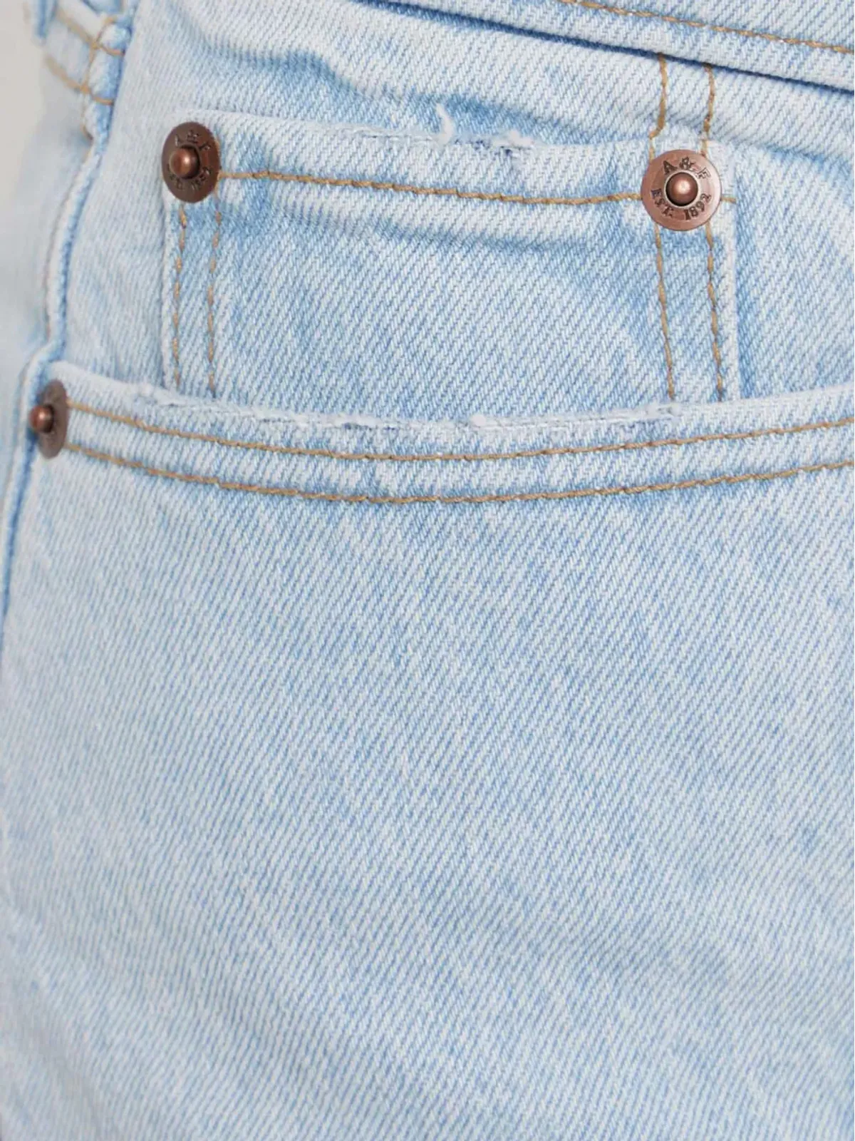 Abercrombie & Fitch パネルフレイドジーンズ - 画像5