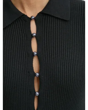 Abercrombie & Fitch リブ編みマキシドレス - サムネイル5