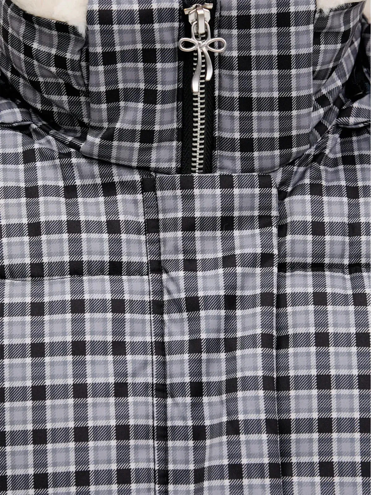 Hollister チェック柄フード付きジャケット - 画像5