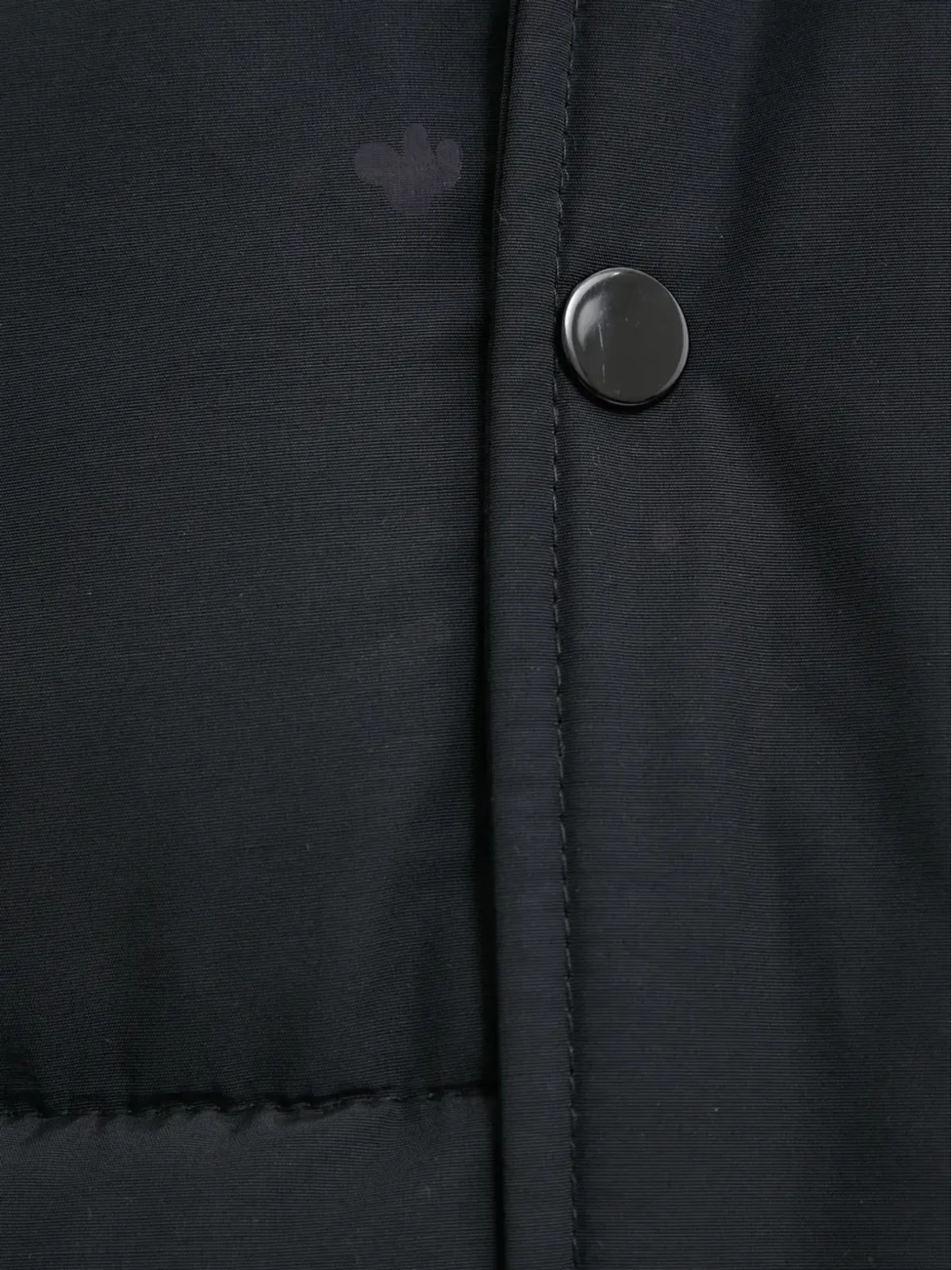 Abercrombie & Fitch ボタン留めフードジャケット ブラック - 画像5