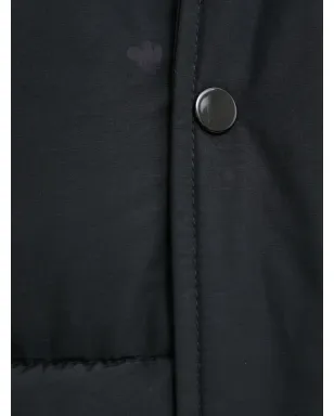 Abercrombie & Fitch ボタン留めフードジャケット ブラック - サムネイル5