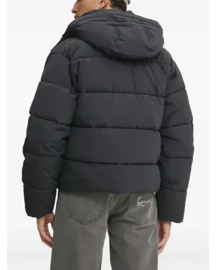 Abercrombie & Fitch ボタン留めフードジャケット ブラック - サムネイル3