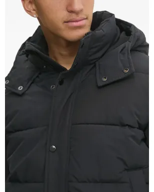 Abercrombie & Fitch ボタン留めフードジャケット ブラック - サムネイル4