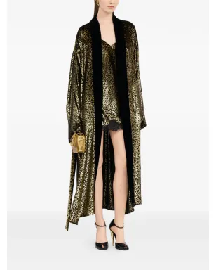 Roberto Cavalli フィル・クーペ・レオパード柄コート - サムネイル2
