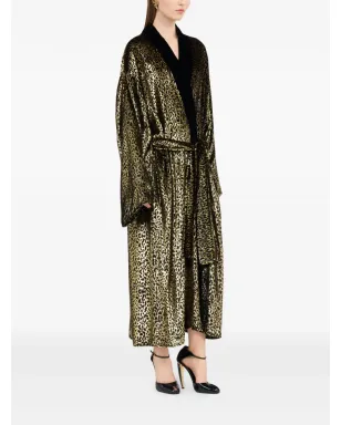 Roberto Cavalli フィル・クーペ・レオパード柄コート - サムネイル3