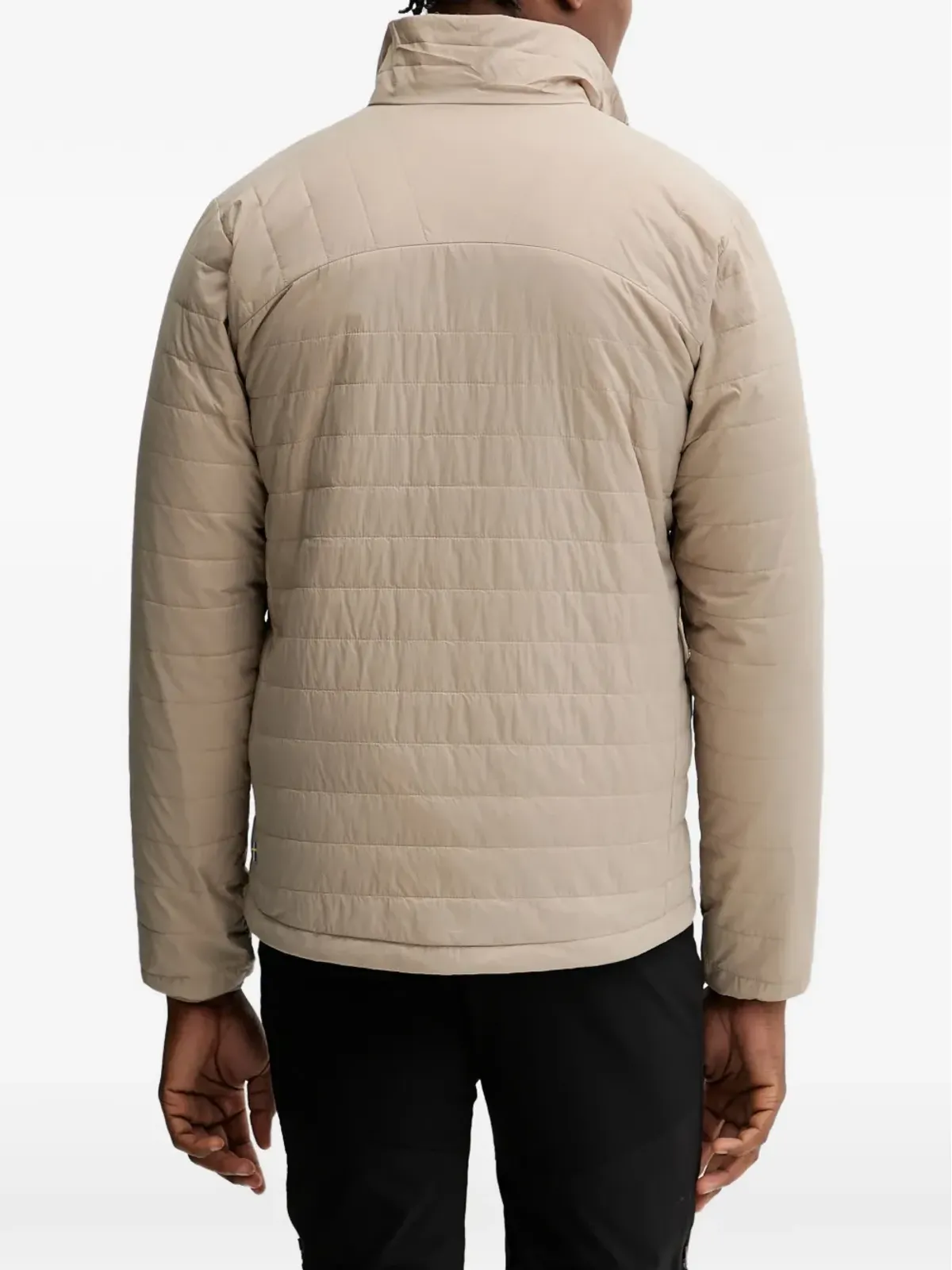 Fjällräven キルティング ロゴパッチ ジャケット - 画像3