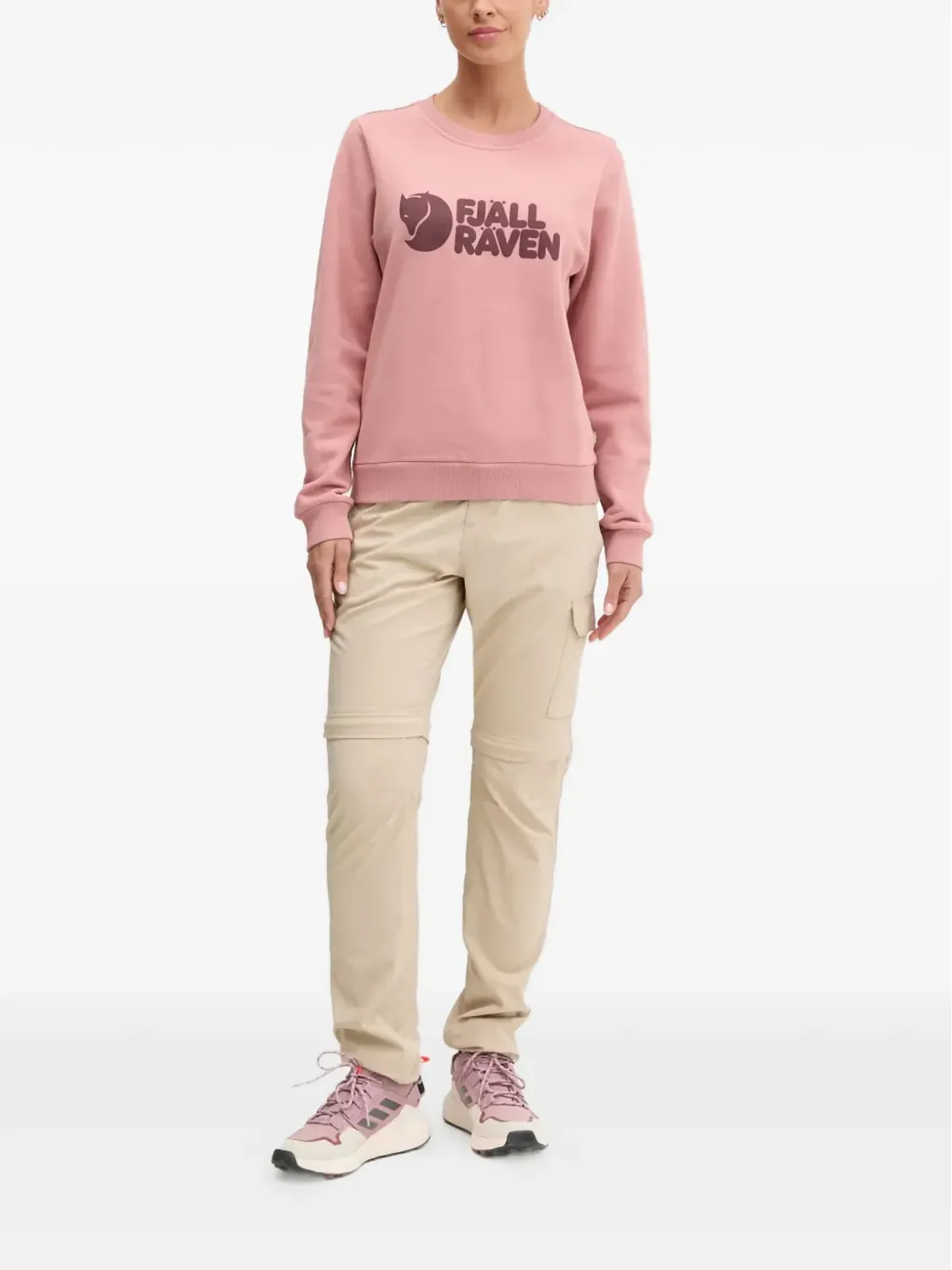 Fjällräven ロゴプリント クルーネック スウェットシャツ - 画像2
