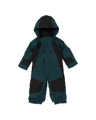 Burton hooded colour-block ski suit - Blue - サムネイル1