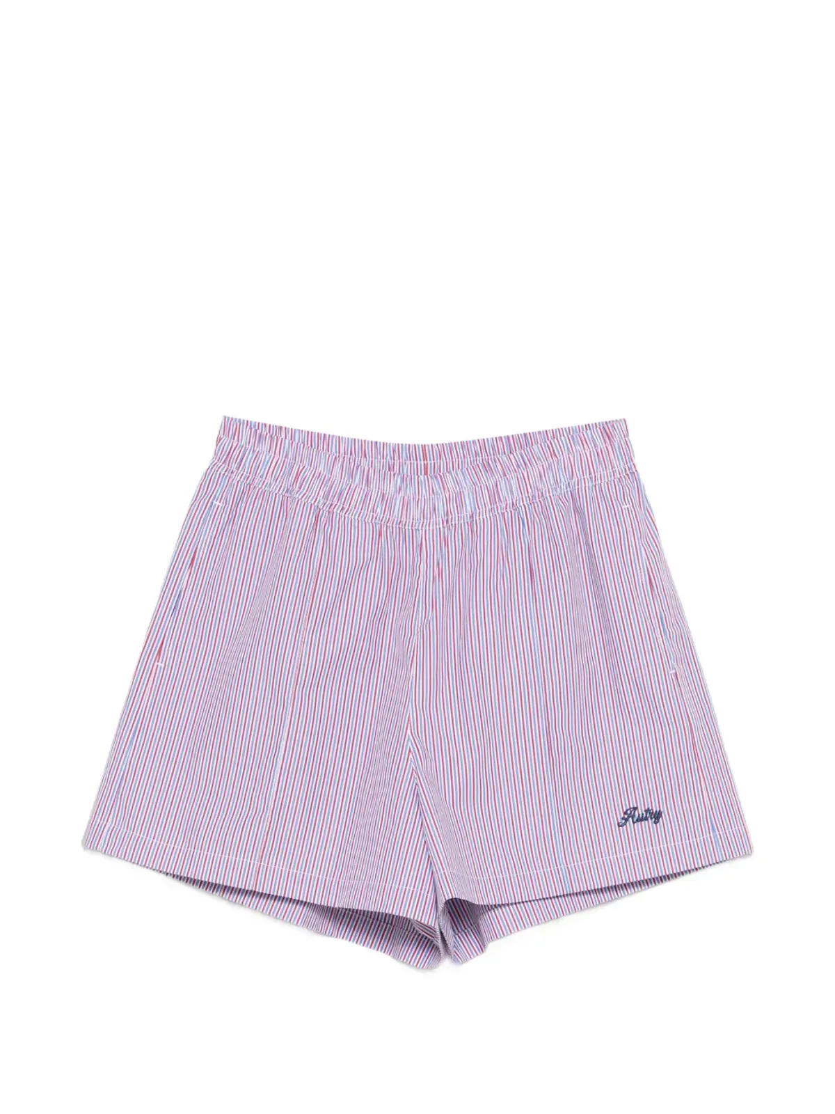 Autry ストライプ刺繍ショートパンツ - 画像1