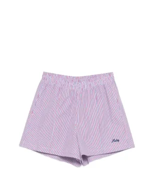 Autry ストライプ刺繍ショートパンツ - サムネイル1