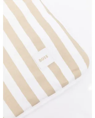 BOSS Kidswear ストライプロゴプリントブランケット - サムネイル3