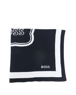 BOSS Kidswear ロゴ刺繍ブランケット - サムネイル1