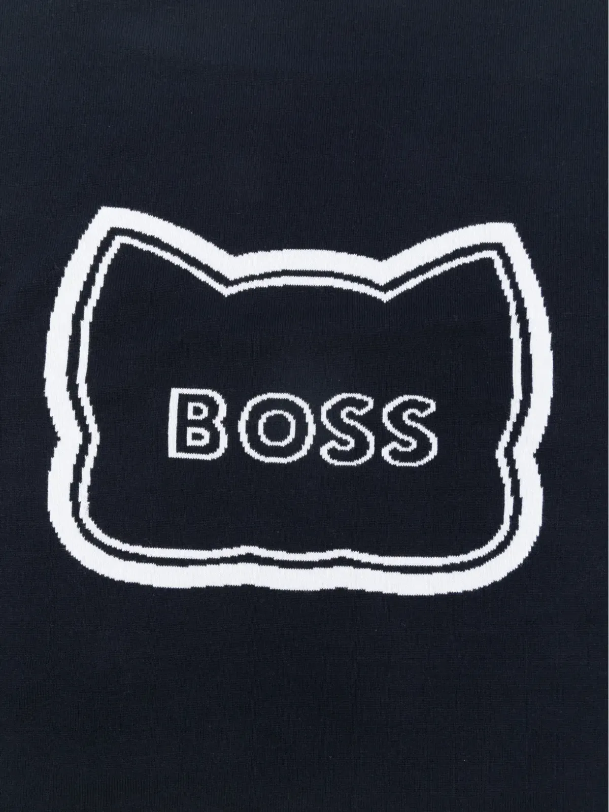 BOSS Kidswear ロゴ刺繍ブランケット - 画像2