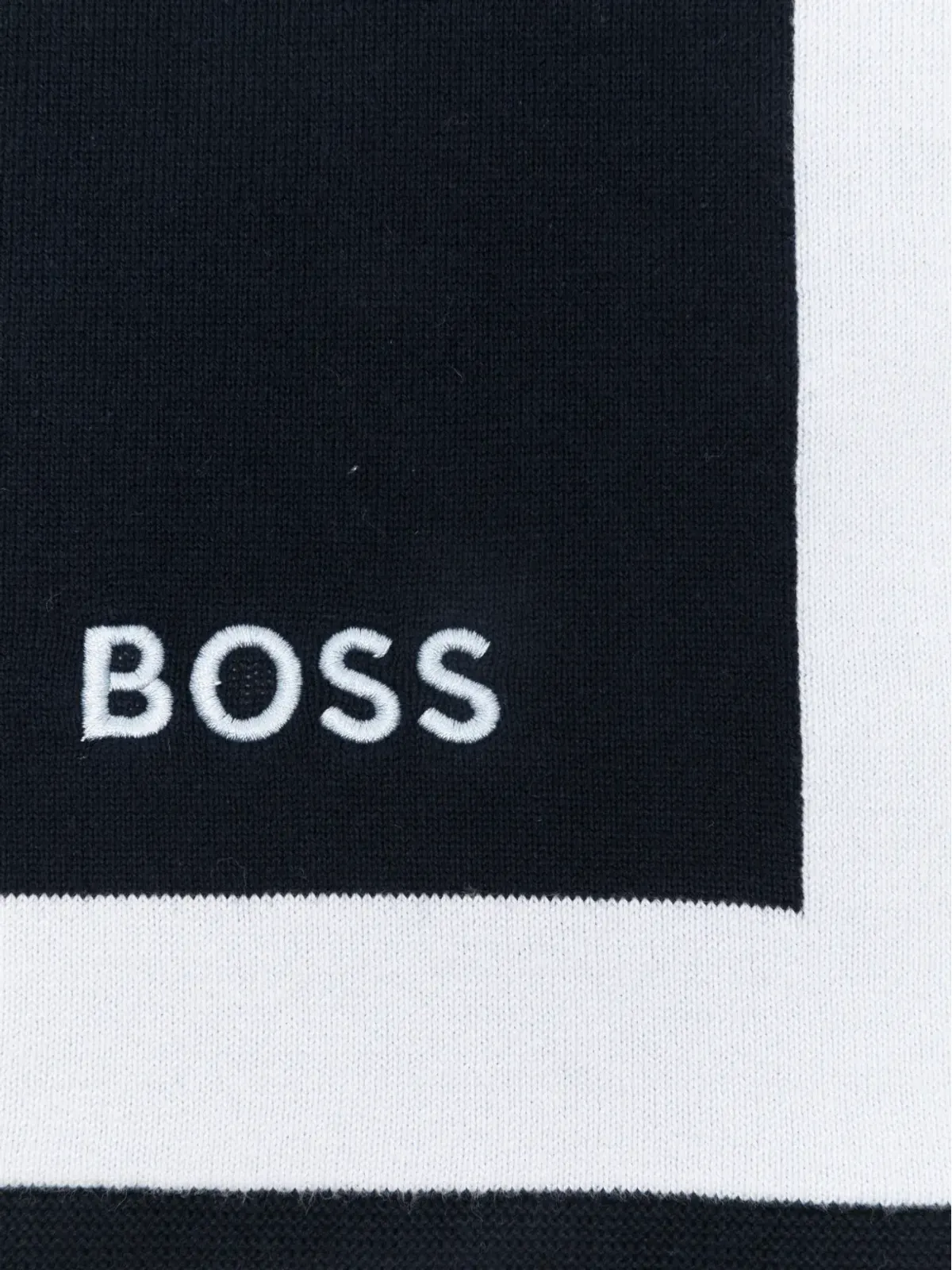 BOSS Kidswear ロゴ刺繍ブランケット - 画像3