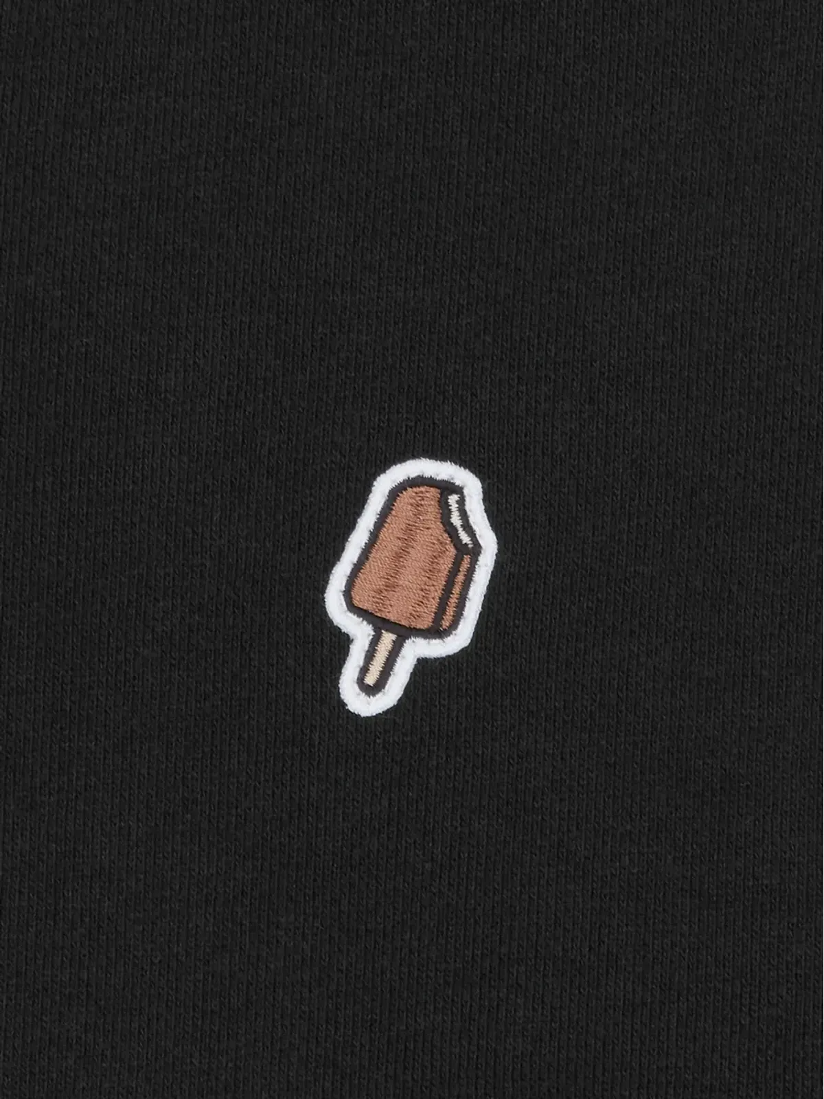 ICECREAM ロングスリーブジップフーディ - ブラック - 画像3