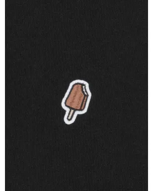 ICECREAM ロングスリーブジップフーディ - ブラック - サムネイル3