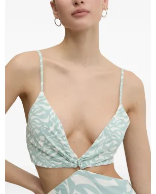 Abercrombie & Fitch カットアウト花柄プリントマキシドレス - サムネイル5