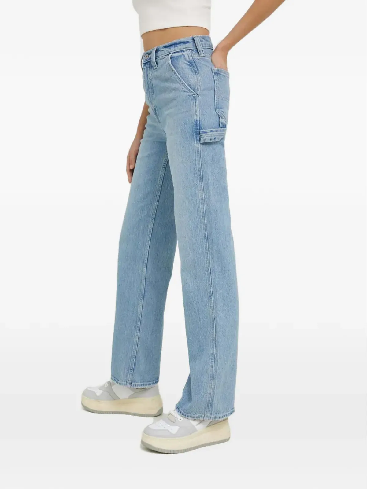 Abercrombie & Fitch ストレートジーンズ - 画像3