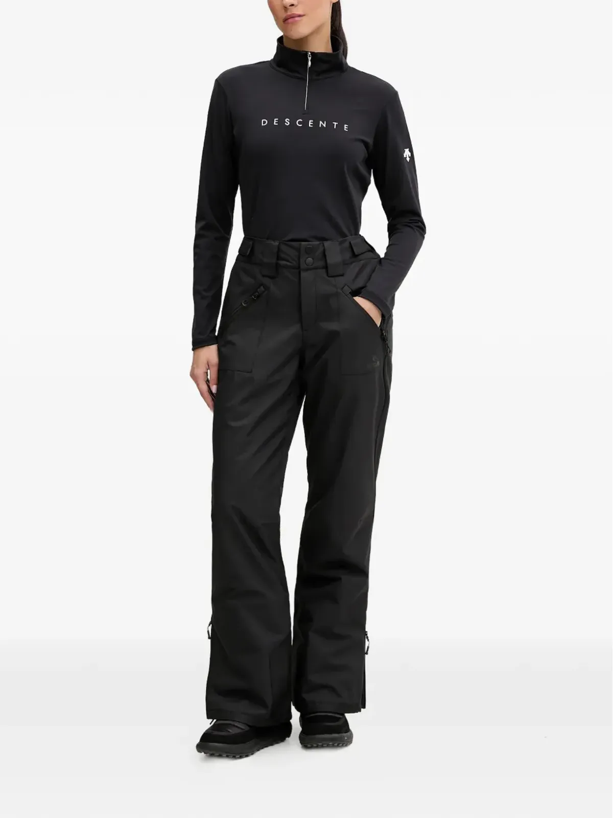 DESCENTE ジップアップスキートップ - 画像2