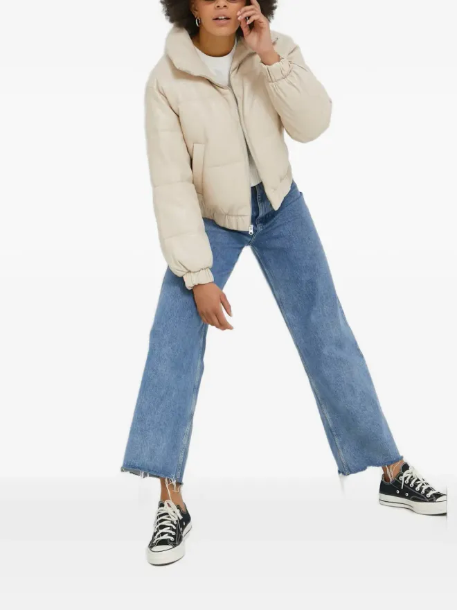 Abercrombie & Fitch Abercrombie & Fitch ジップ付きパッド入りダウンジャケットの商品画像