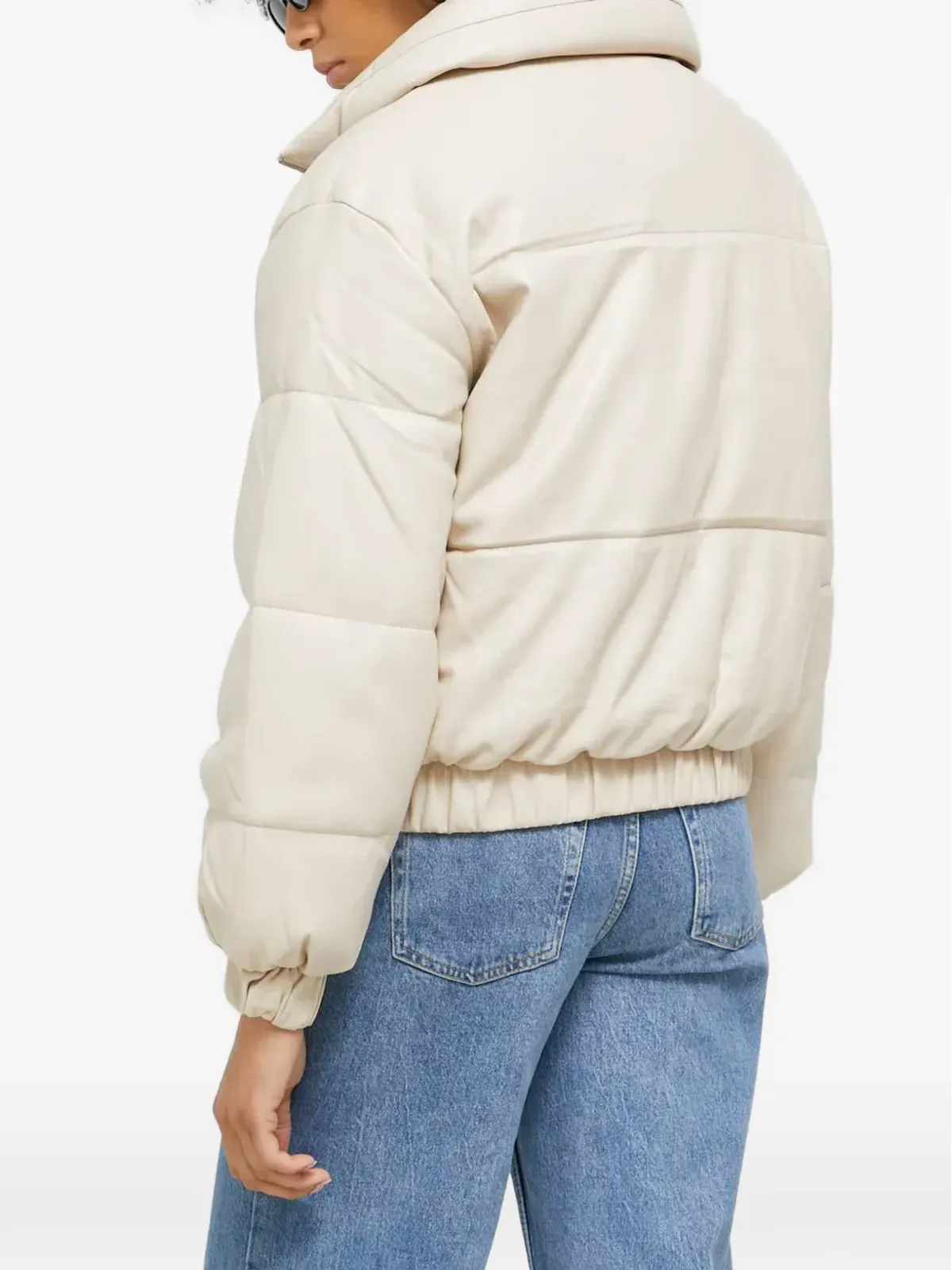 Abercrombie & Fitch ジップ付きパッド入りダウンジャケット - 画像2