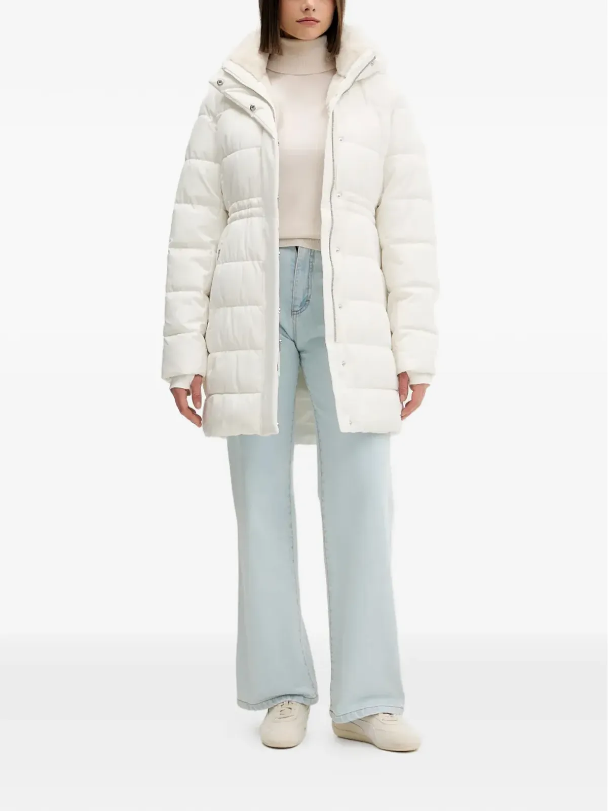 Hollister フード付きパファーコート - 画像2