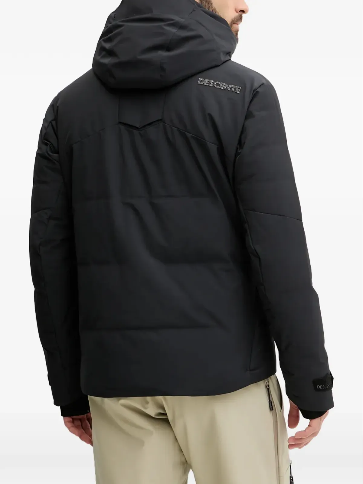 DESCENTE フード付きジップスキージャケット - 画像3
