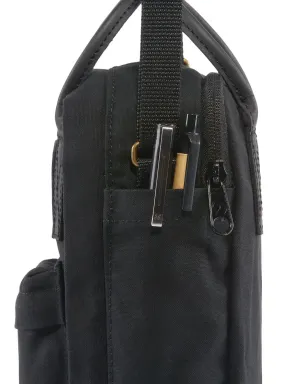 Fjällräven トップハンドル ロゴパッチ クロスボディバッグ - ブラック - サムネイル5
