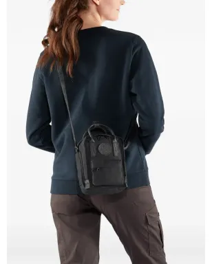 Fjällräven トップハンドル ロゴパッチ クロスボディバッグ - ブラック - サムネイル3