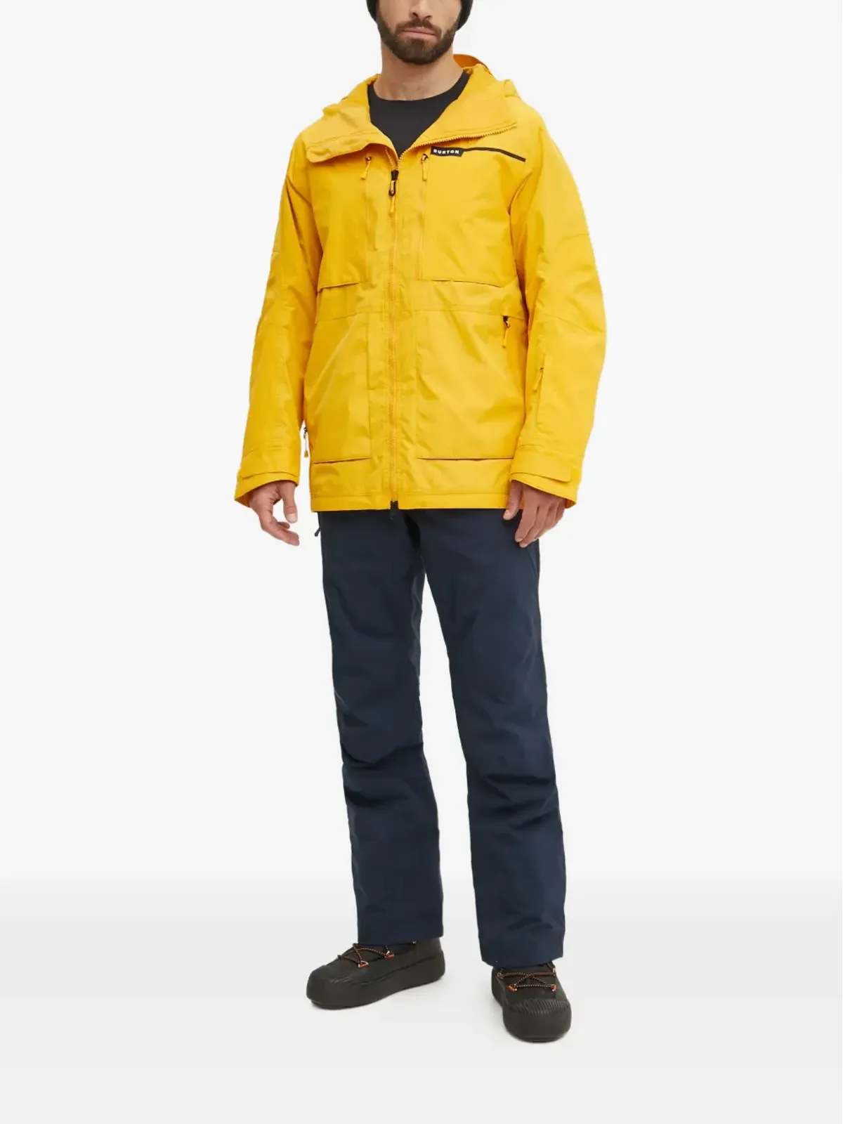 Burton フロストナー フード付きジップ開閉スキージャケット - 画像2