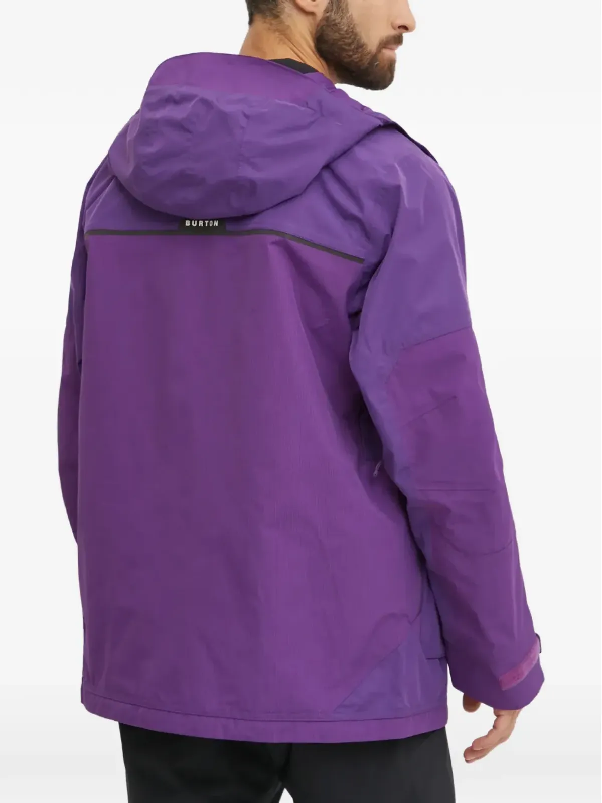 Burton フード付きジップスキージャケット - 画像4
