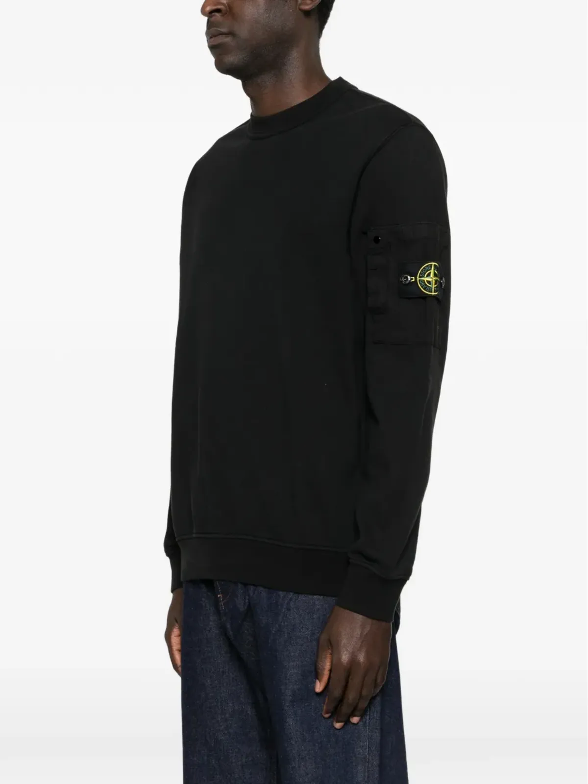 Stone Island パッチポケット スウェットシャツ - 画像3