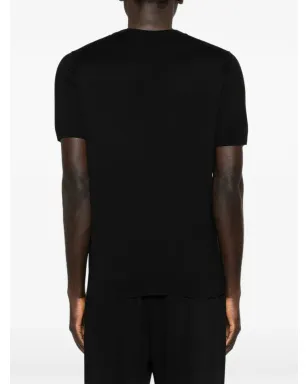 Lardini クルーネック半袖ニットウェア - サムネイル4