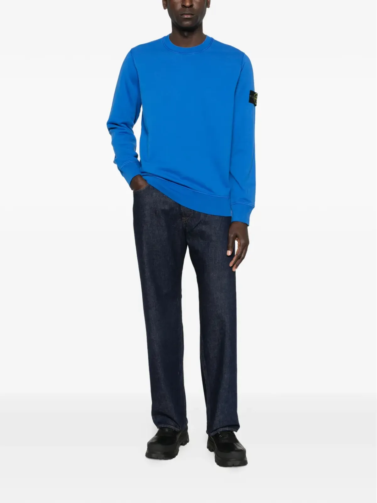 Stone Island パッチ クルーネック スウェットシャツ - 画像2