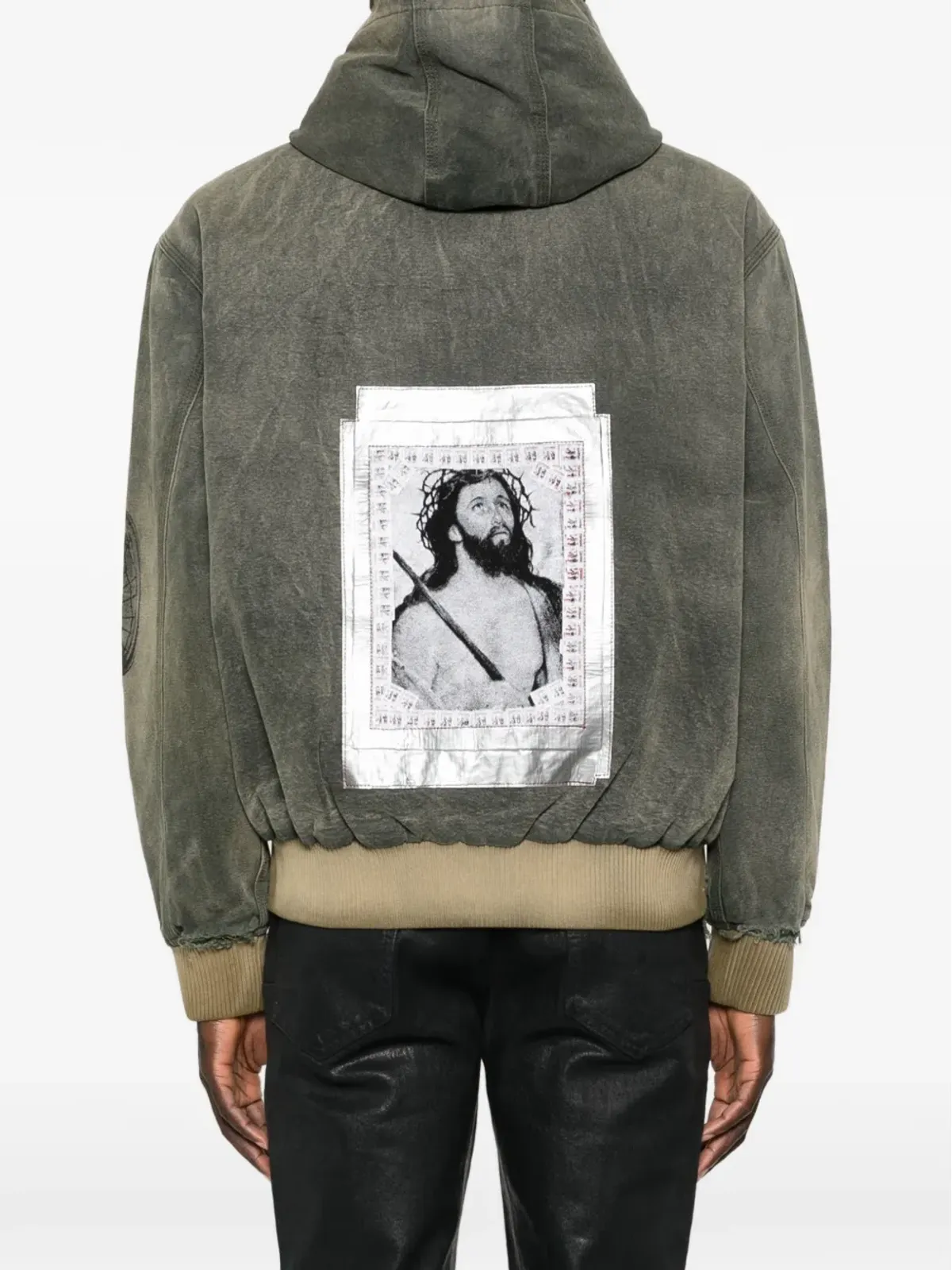 Enfants Riches Déprimés グラフィックフーデッドジャケット - 画像4