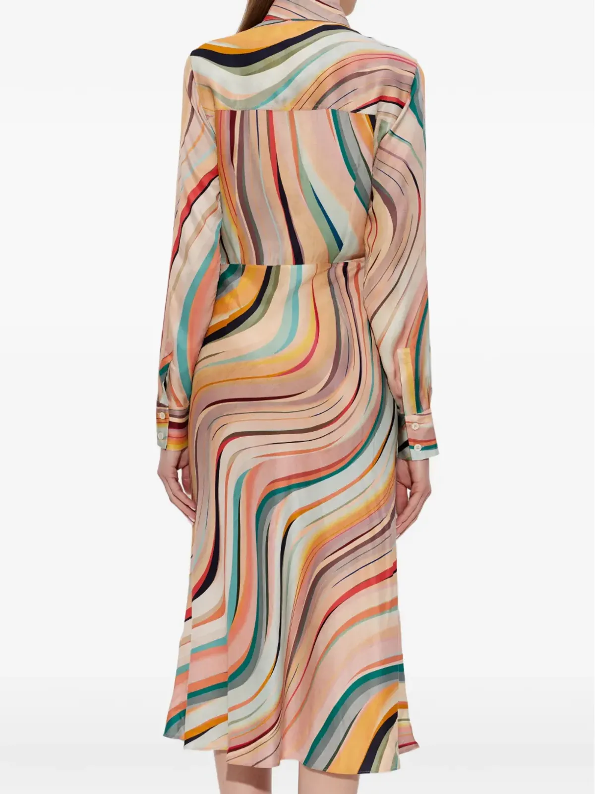 PS Paul Smith 長袖ミディドレス - 画像4