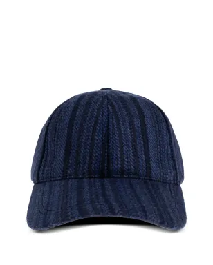 Paul Smith ストライプ柄ベースボールキャップ - サムネイル1