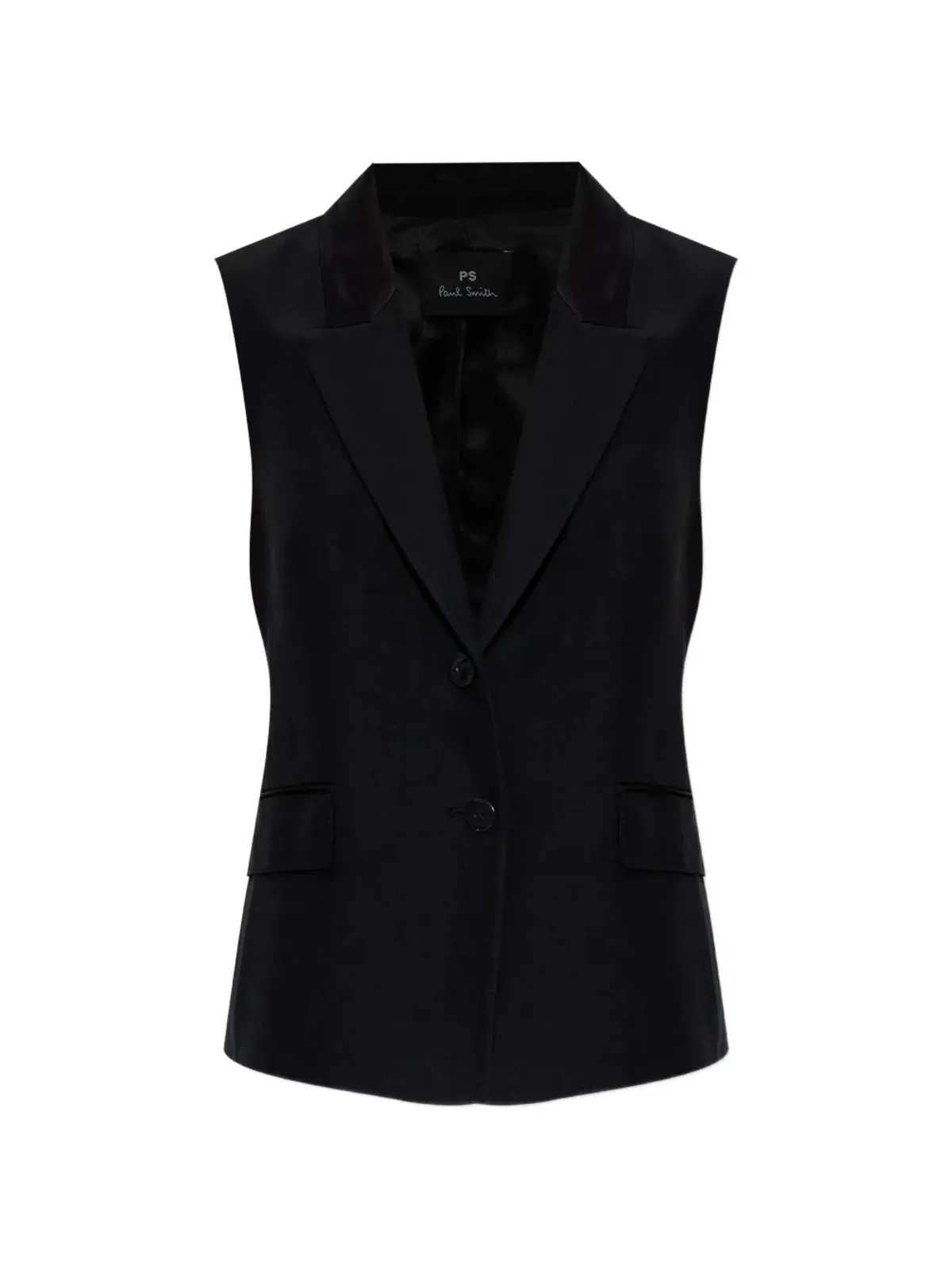 PS Paul Smith ボタン留め ノースリーブ ジャケット - 画像1