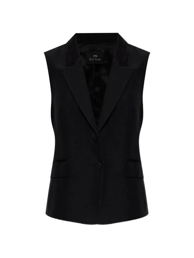 PS Paul Smith PS Paul Smith ボタン留め ノースリーブ ジャケットの商品画像