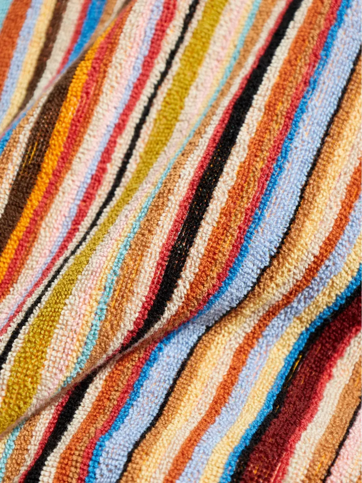 Paul Smith ストライプ ベルテッド ローブ - 画像4