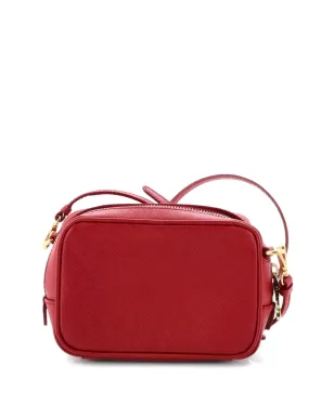 Prada Pre-Owned ジップ付き サフィアノレザー クロスボディバッグ - レッド - サムネイル2