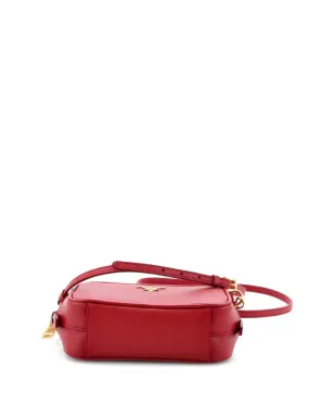 Prada Pre-Owned ジップ付き サフィアノレザー クロスボディバッグ - レッド - サムネイル4