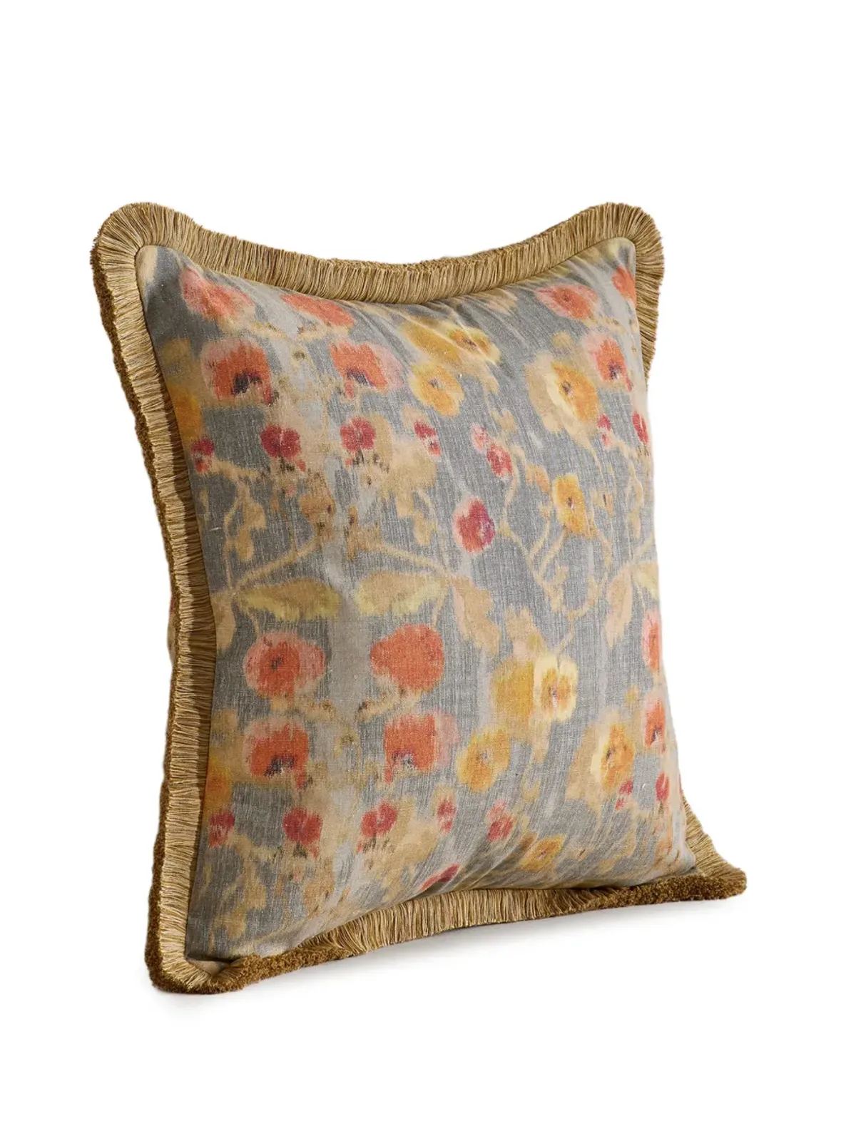 Soho Home Halsey フローラルフリンジクッション - 画像2