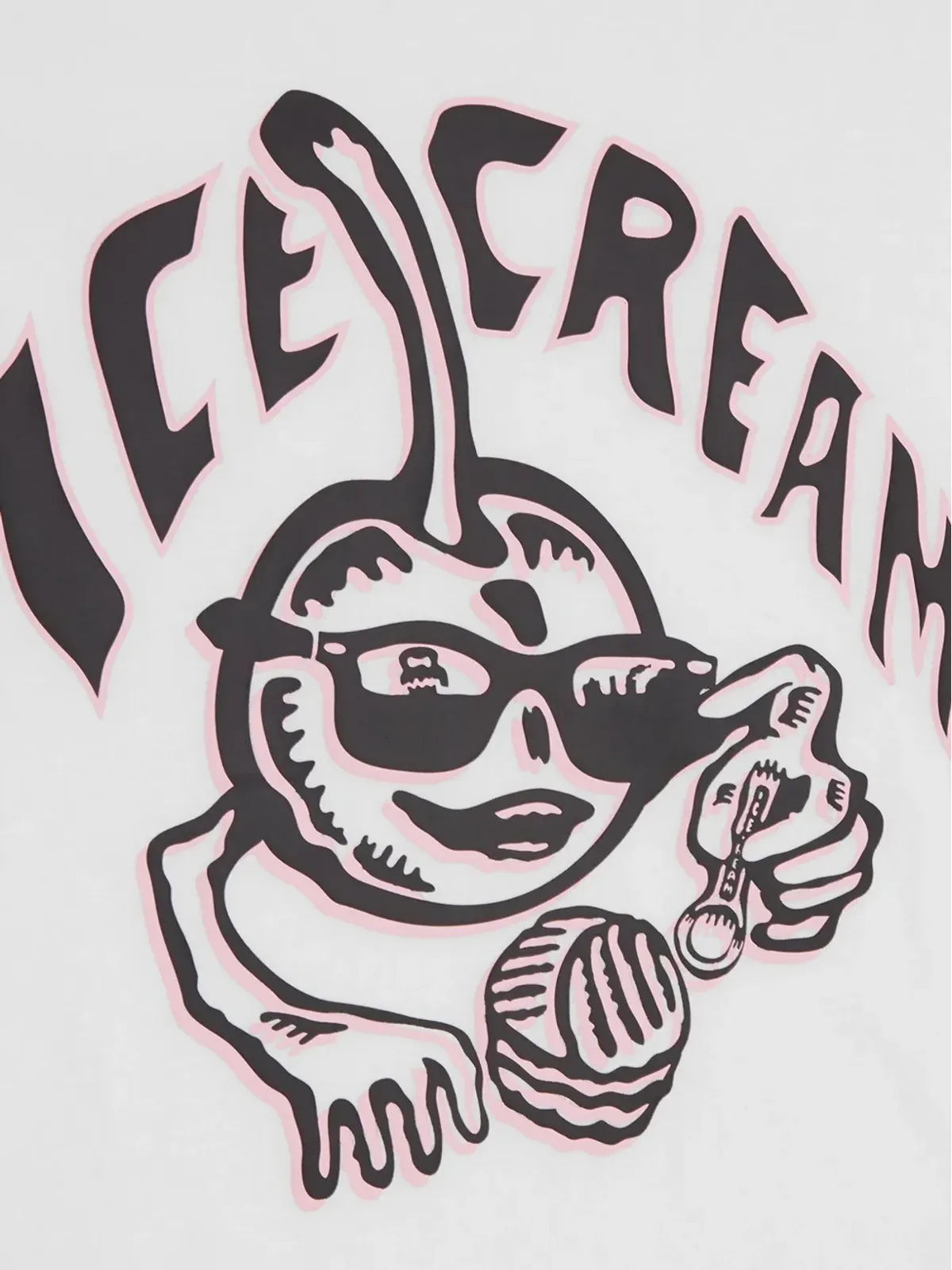 ICECREAM グラフィックプリントTシャツ - 画像3