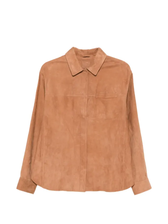 Desa 1972 Desa 1972 ボタン留め レザージャケット - ブラウンの商品画像