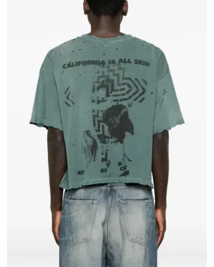 Enfants Riches Déprimés ダメージ加工グラフィックTシャツ - サムネイル4