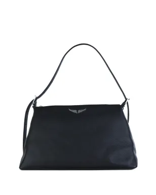 Zadig&Voltaire ジム レザー ショルダーバッグ - ブラック - サムネイル1