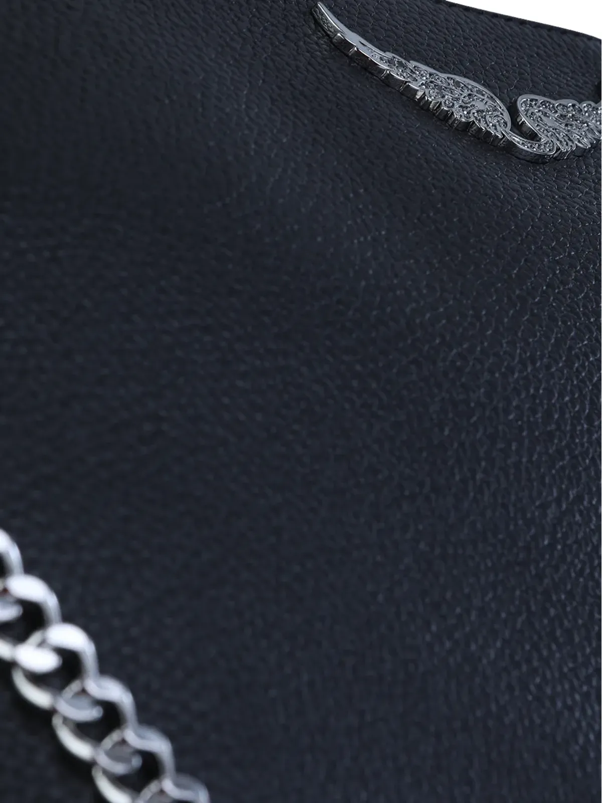 Zadig&Voltaire ジム レザー ショルダーバッグ - ブラック - 画像4