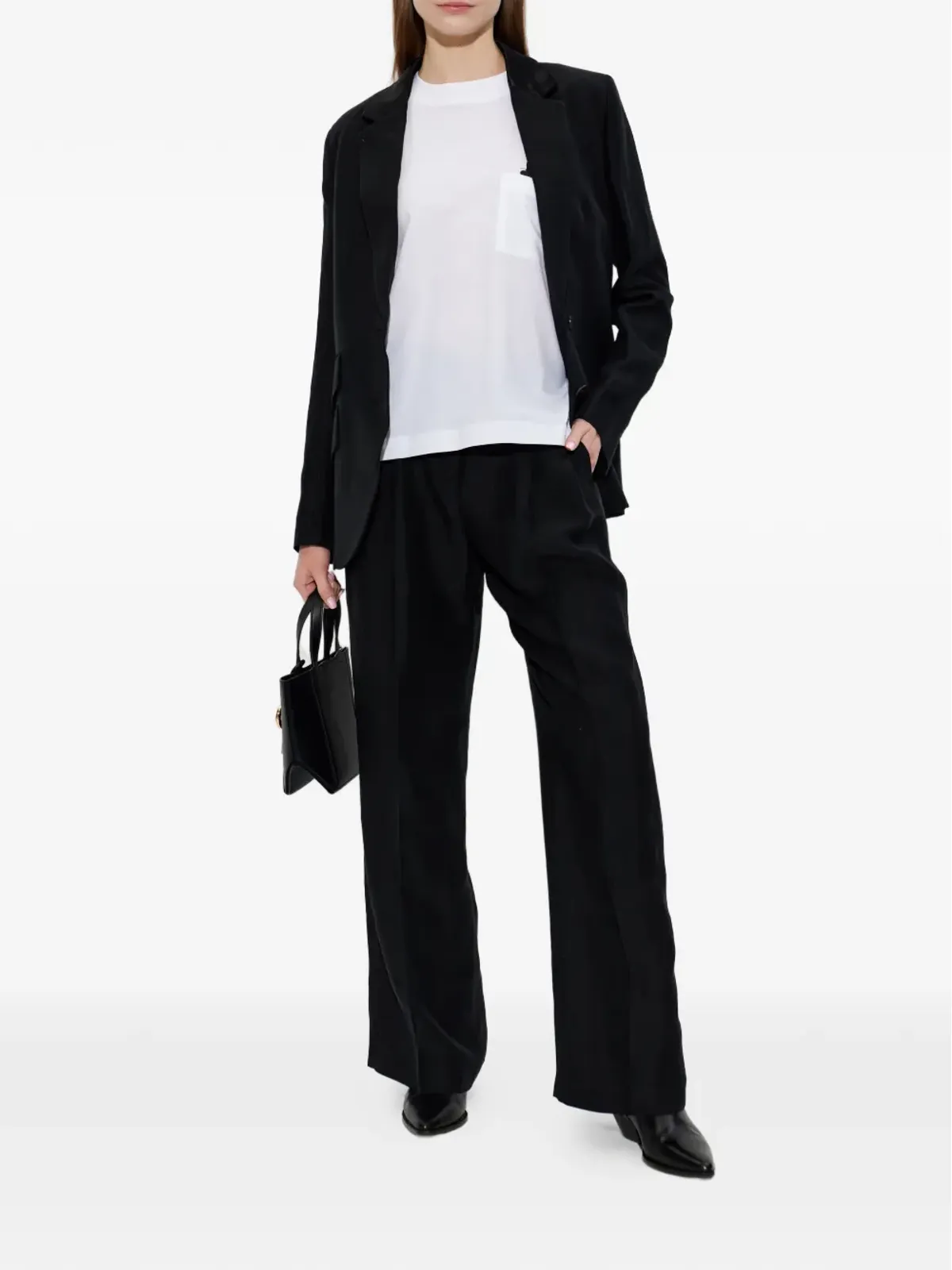 PS Paul Smith プリーツパンツ - ブラック - 画像2