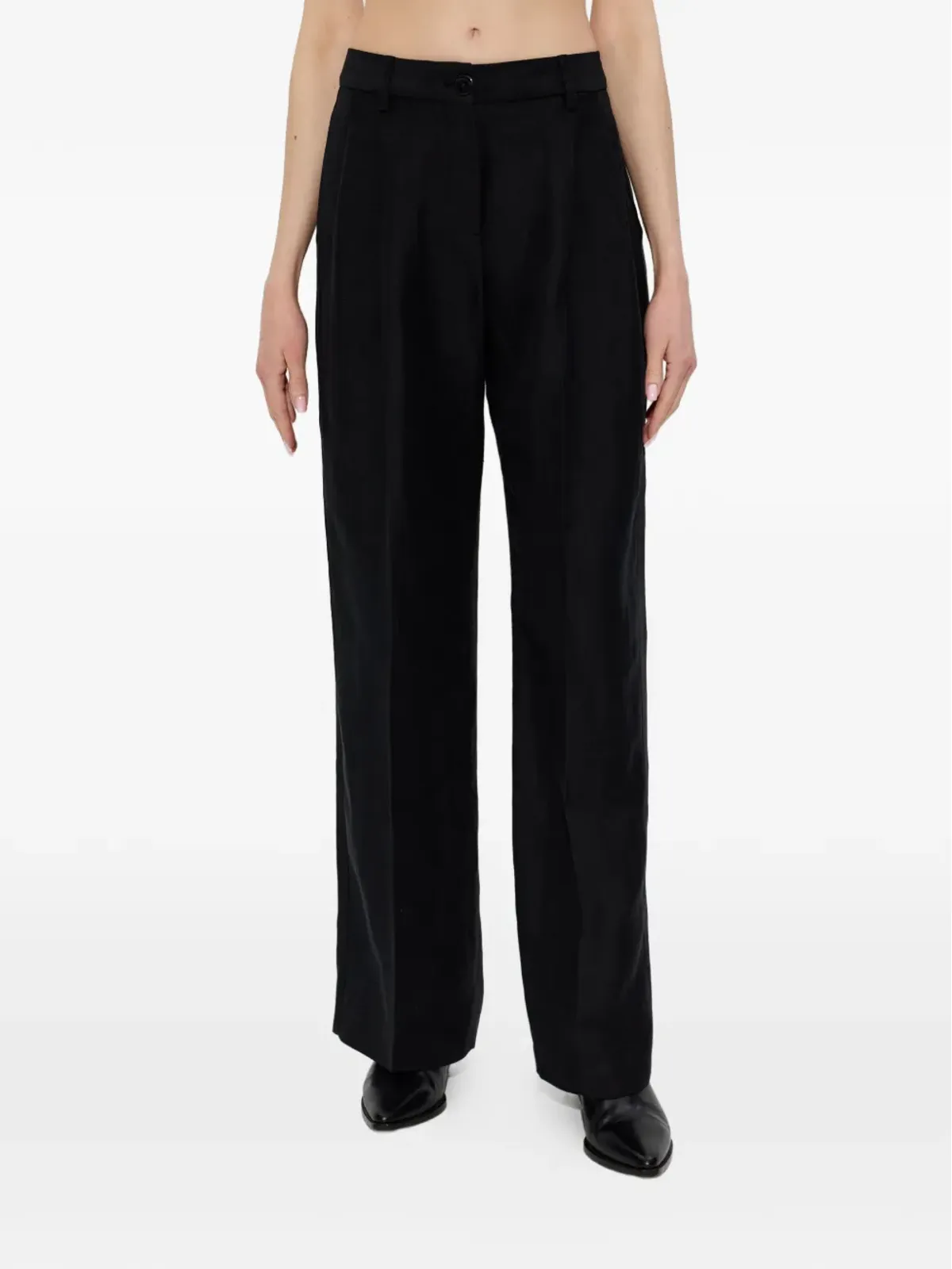 PS Paul Smith プリーツパンツ - ブラック - 画像3